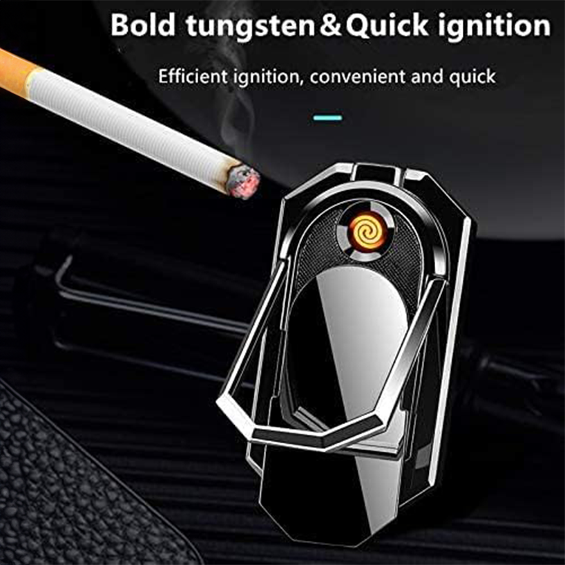 Smart Ring Holder with USB Cigarette Lighter